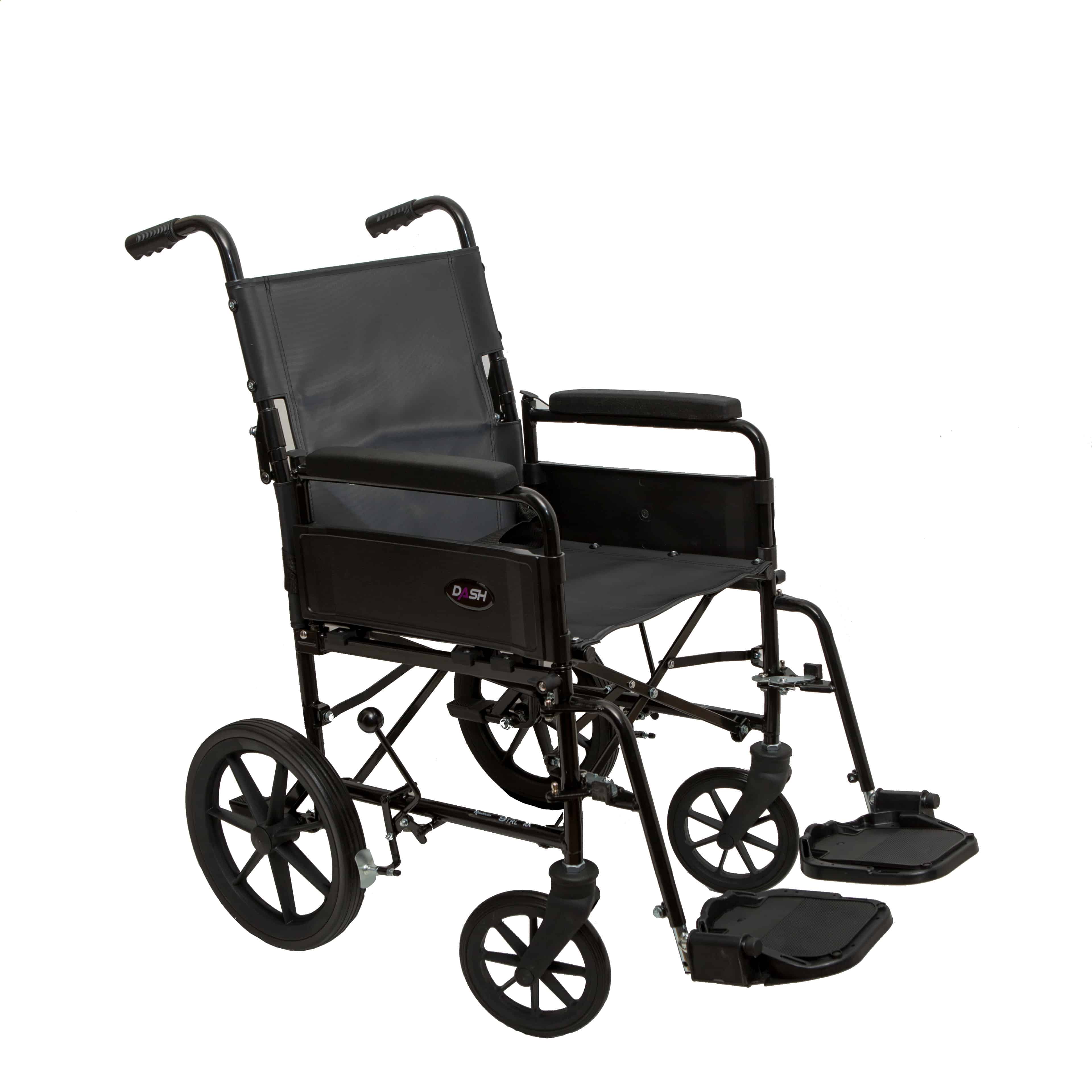 Webster 9TRL: General Purpose Folding Back Attendant Propelled Wheelchair -  Webster Wheelchairs