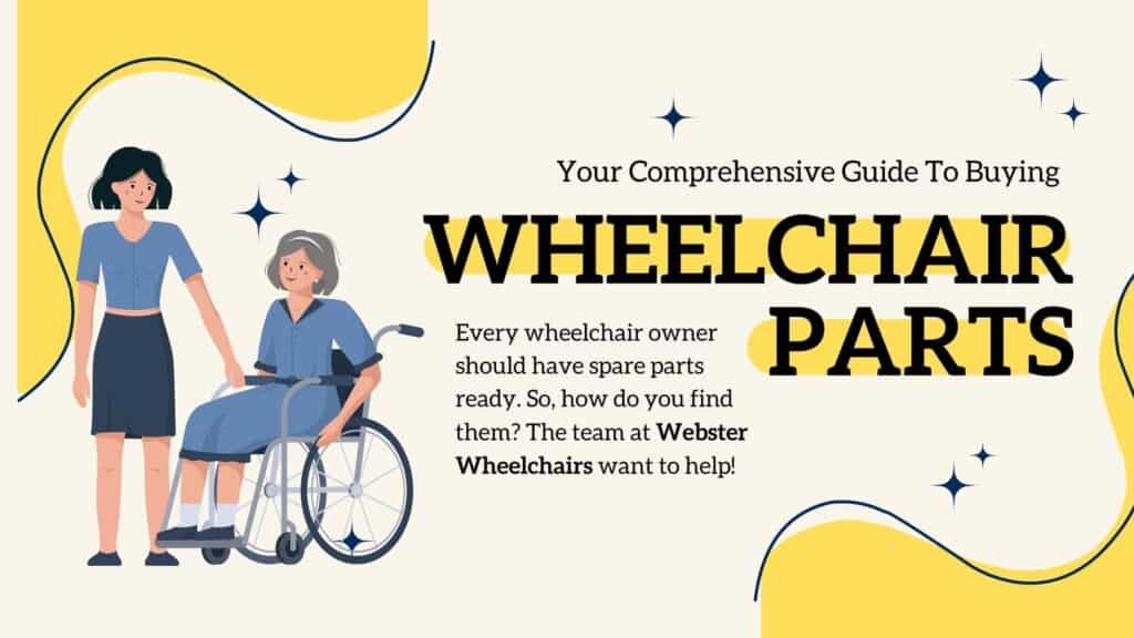 The header for a blog post on the importance of wheelchair parts